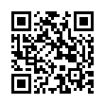 (　^ (●●)－)＝☆ﾌﾞｯﾌｰﾝ♪
のQRコード