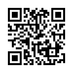 リー棒破壊( ﾒ▼皿▼)/~⊂/●/ ⊃ ｽﾊﾟｯ　∩●∪ ﾊﾟﾘｰﾝ
のQRコード