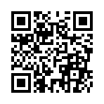 ﾐ(ﾉ^^)ﾉｽﾁｬｯ!(o_ _)oﾄﾞﾃｯ(o- -)oﾑｸｯ (｡･_･｡)ﾉ登場♪
のQRコード