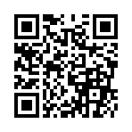 (ﾉ￣▽￣)ﾉ⌒(￣▽￣⌒)(￢￣▽￣)￢ｷｬｱｷｬｱ♪
のQRコード