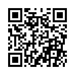 たんじょーび（●／＾▽＾人＾▽＾＼●）おめでと♪
のQRコード