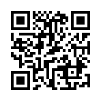 ﾁｭｯ☆^ヽ(￣・￣*)=(*￣・￣)ﾉ^☆ﾁｭｯ
のQRコード