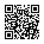 ほっぺに強烈チュウ～♪　(* ^)3＜―＿‐;）
のQRコード