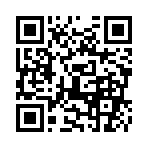 ♪ε＝ε＝（゜▽【＊：．゜。こんちわ。゜．：＊】▽゜）＝３＝３♪
のQRコード