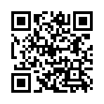 (´・ω・)ﾉ★*ﾟ*☆*ﾟ*こんばんは*ﾟ*☆*ﾟ*★ヽ(・ω・｀)
のQRコード