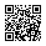 ┏(*ﾟωﾟ)┛【ｺﾝﾊﾞﾝヮ!】┗(ﾟωﾟ*)┓
のQRコード