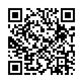 여성의 재채기 페이지용 QR 코드