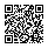 작은 새의 지저귀임 페이지용 QR 코드