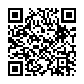 젊은 여성의 목소리로 「여보세요, 여보세요, 여보세요ー」 페이지용 QR 코드