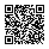 여성 로봇 전화입니다 페이지용 QR 코드