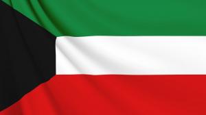 クウェートの国旗　壁紙・画像