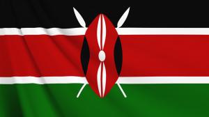 ケニアの国旗　壁紙・画像