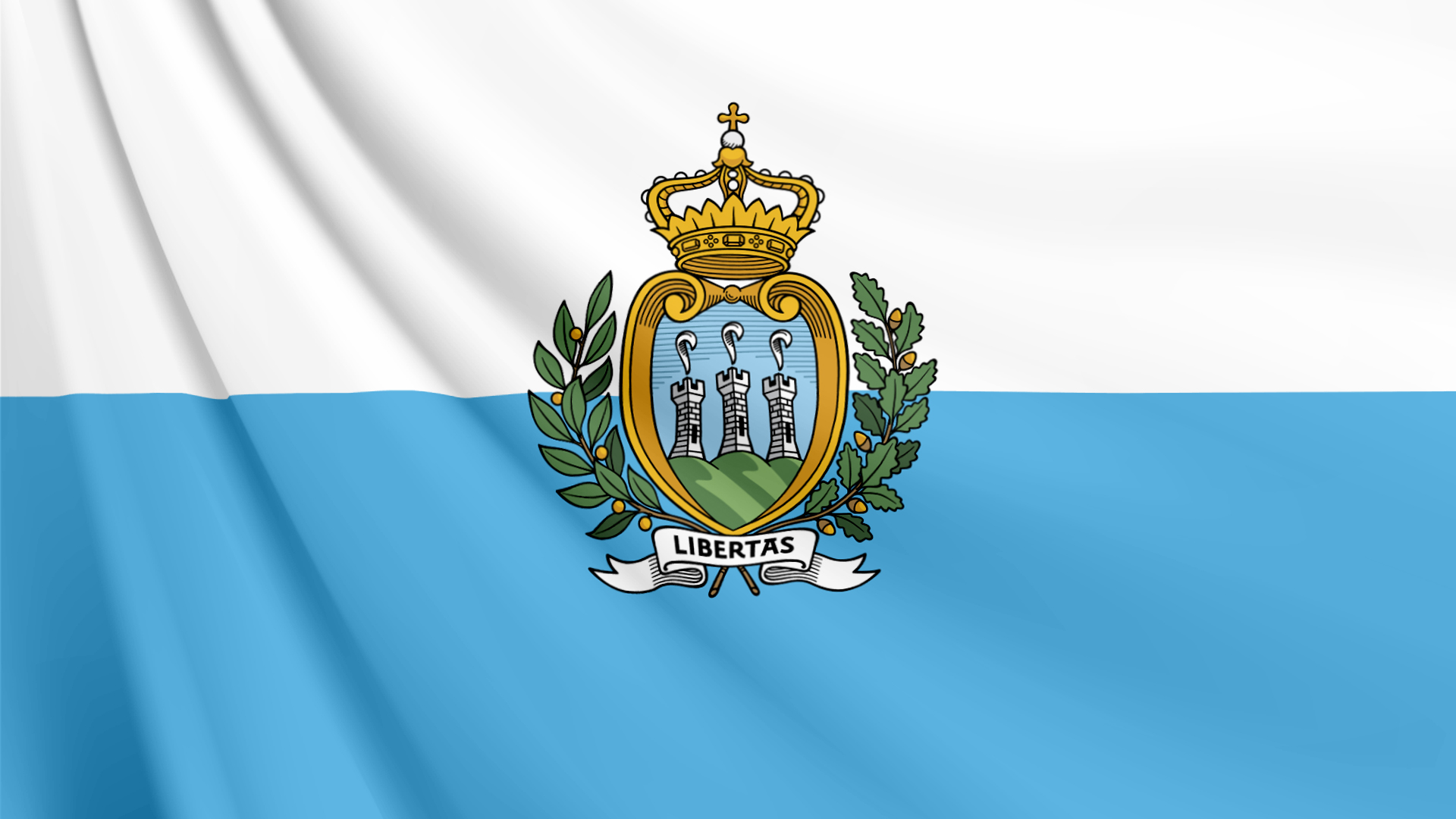 サンマリノの国旗 壁紙 画像 エムズライファー