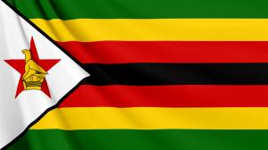 ジンバブエの国旗　壁紙・画像