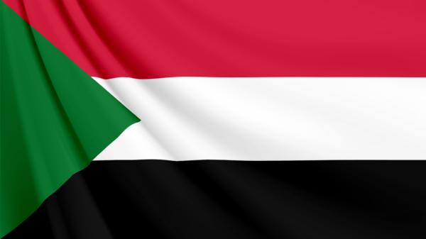 スーダンの国旗　壁紙・画像