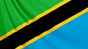 タンザニアの国旗　壁紙・画像