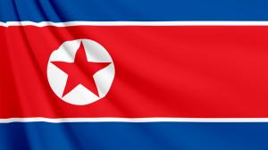 朝鮮民主主義人民共和国の国旗　壁紙・画像