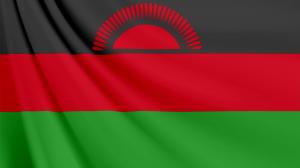 マラウイの国旗　壁紙・画像