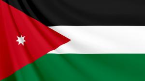ヨルダンの国旗　壁紙・画像
