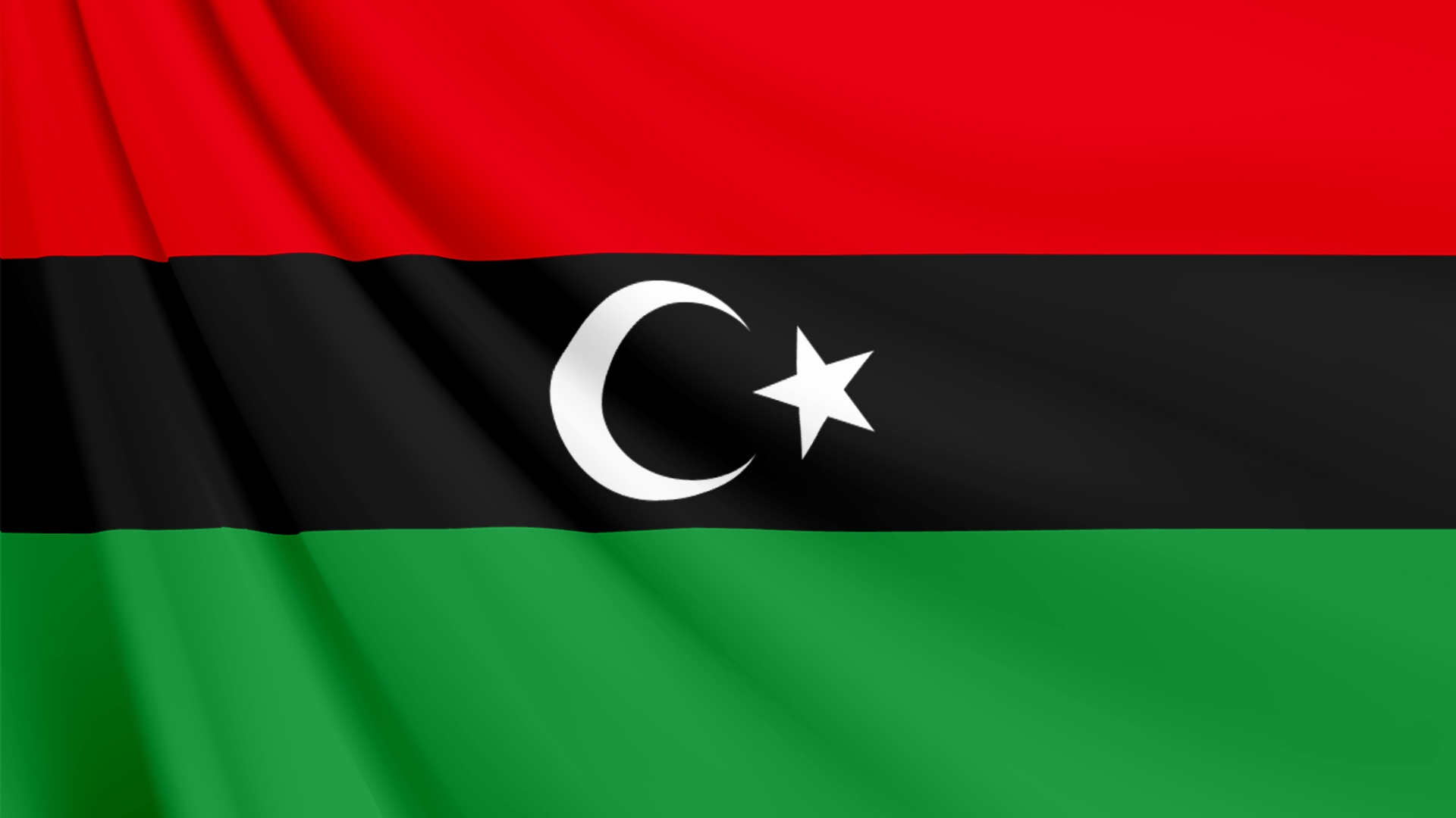 リビアの国旗 壁紙 画像 エムズライファー