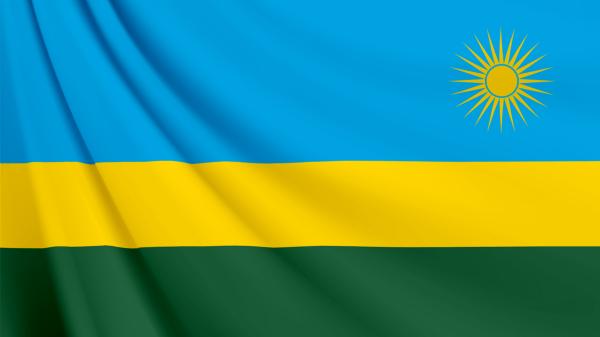ルワンダの国旗　壁紙・画像