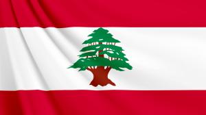 レバノンの国旗　壁紙・画像