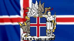 アイスランドの国章　壁紙・画像