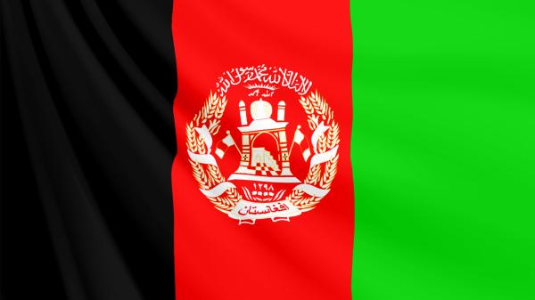 アフガニスタンの国旗　壁紙・画像
