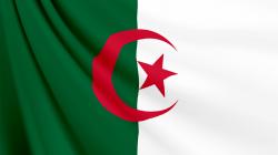 アルジェリアの国旗　壁紙・画像