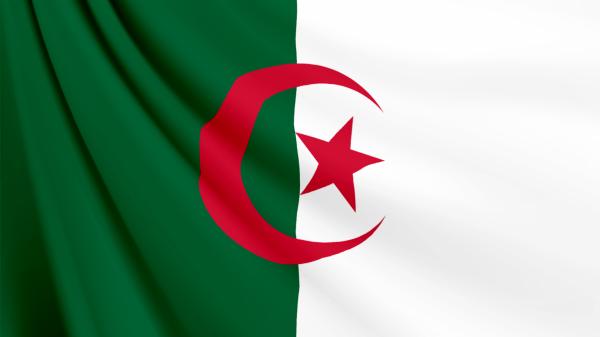 アルジェリアの国旗　壁紙・画像