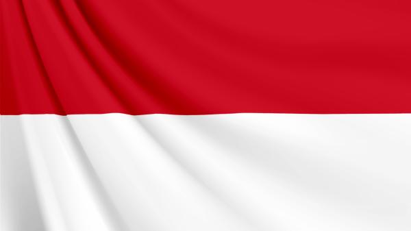 インドネシアの国旗　壁紙・画像