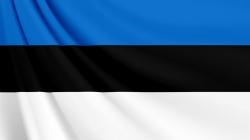 エストニアの国旗　壁紙・画像